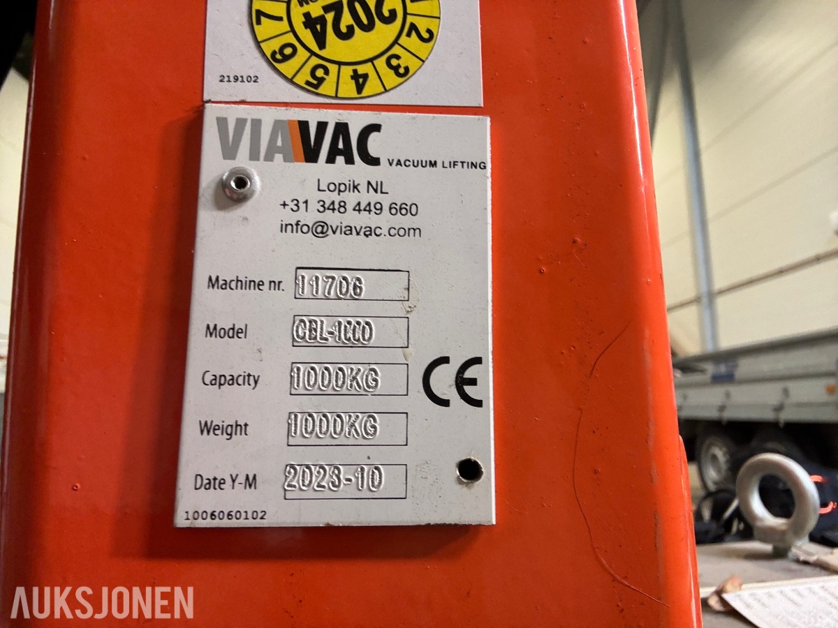 2023 VIAVAC CBL-1000 Motvektsbom / Counter Balancer, 1000 kg kapasitet