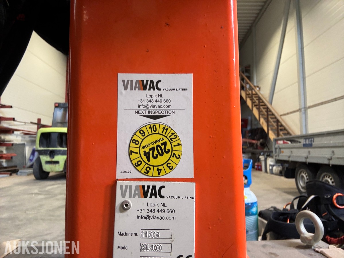 2023 VIAVAC CBL-1000 Motvektsbom / Counter Balancer, 1000 kg kapasitet