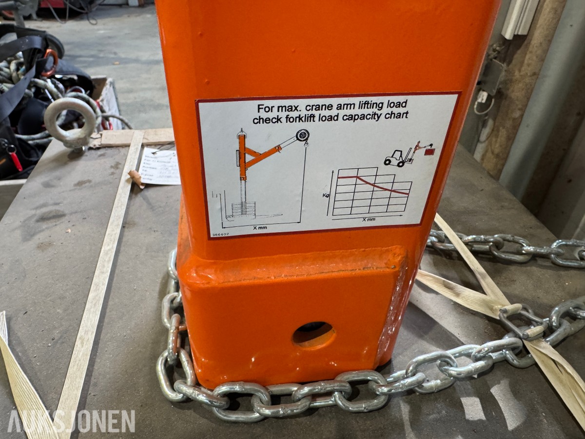 2023 VIAVAC CBL-1000 Motvektsbom / Counter Balancer, 1000 kg kapasitet