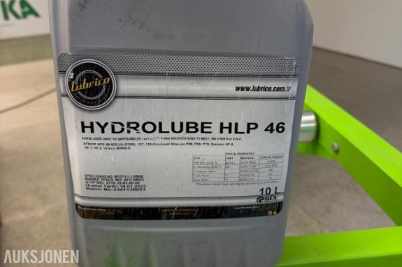 260 Liter Lubrico HLP 46 hydraulikkolje - 10L dunker