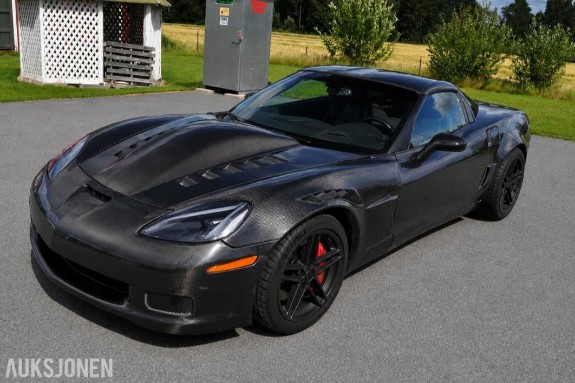 Chevrolet Corvette C6 Z06 LS7 – Unikt karbonprosjekt – 29 800 km–Motorhavari
