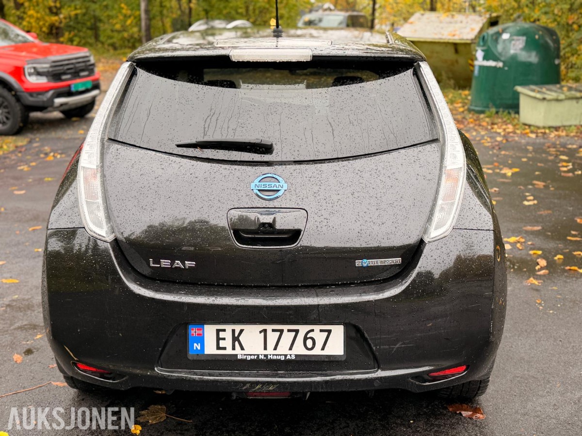 2014 NISSAN LEAF BOSE 360 KAMERA SKINN RATTVARME