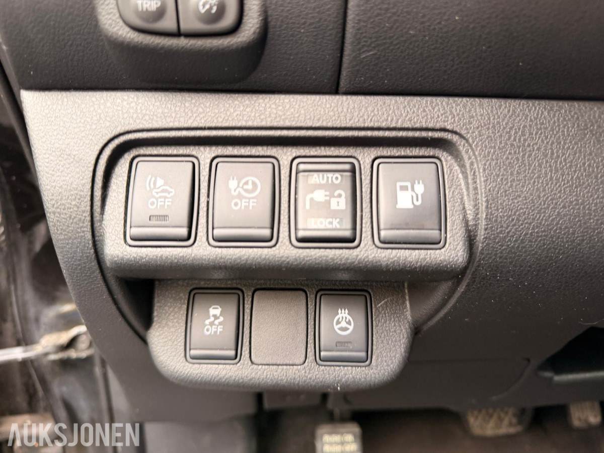 2014 NISSAN LEAF BOSE 360 KAMERA SKINN RATTVARME