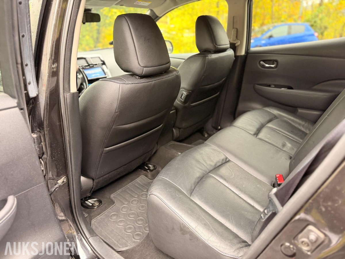 2014 NISSAN LEAF BOSE 360 KAMERA SKINN RATTVARME