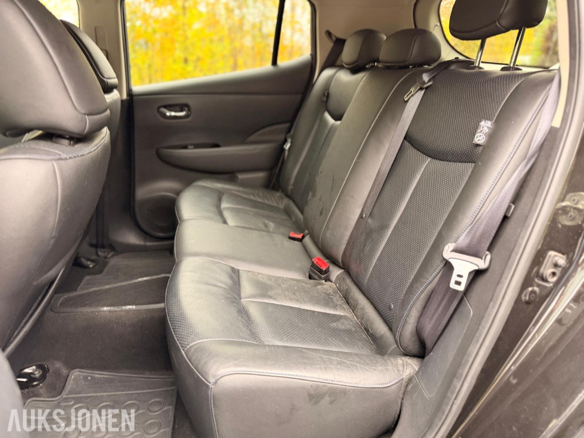 2014 NISSAN LEAF BOSE 360 KAMERA SKINN RATTVARME