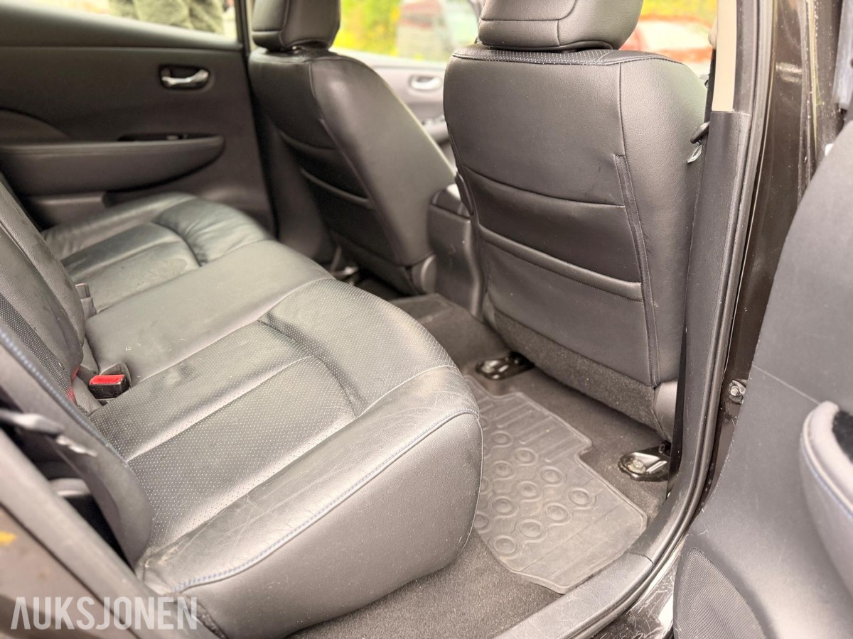 2014 NISSAN LEAF BOSE 360 KAMERA SKINN RATTVARME