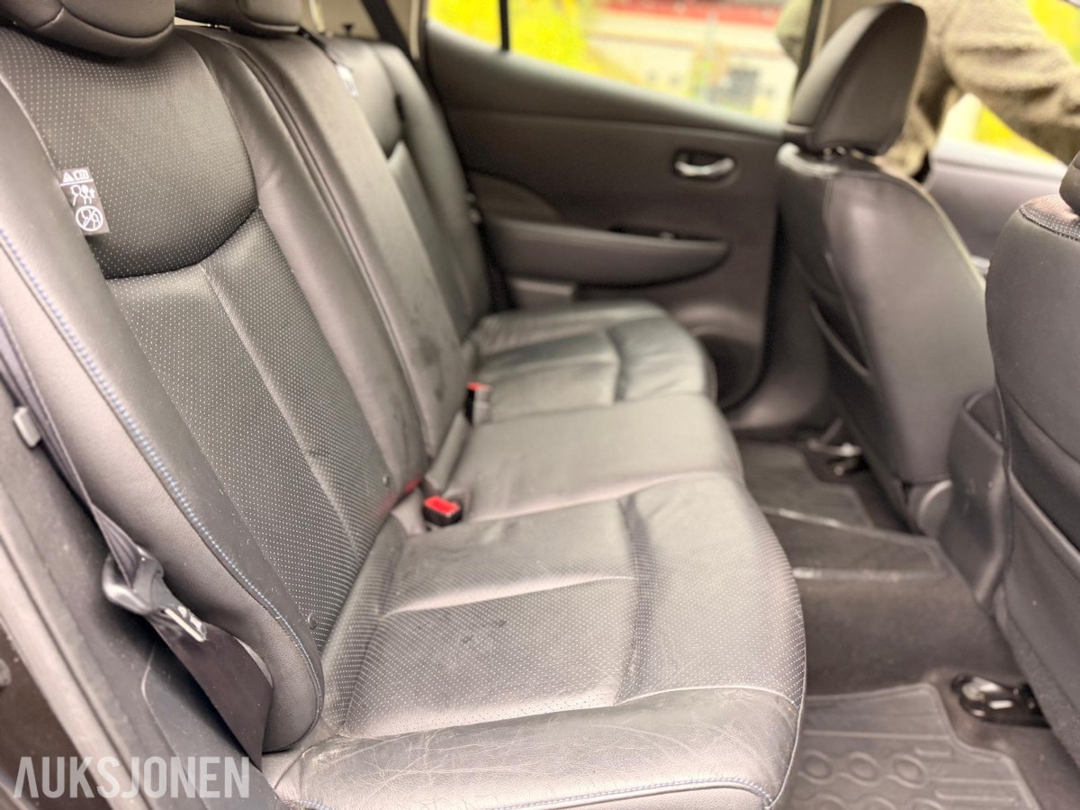 2014 NISSAN LEAF BOSE 360 KAMERA SKINN RATTVARME