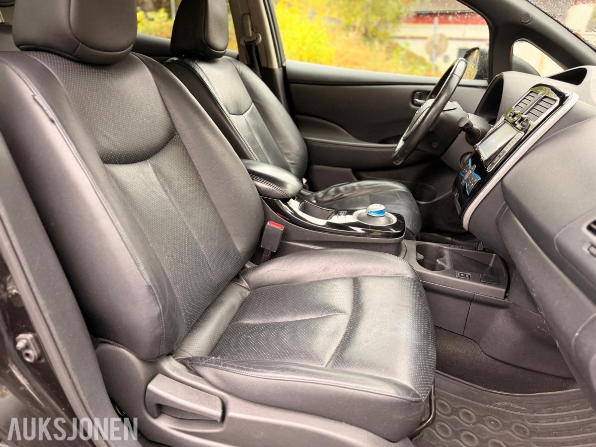 2014 NISSAN LEAF BOSE 360 KAMERA SKINN RATTVARME