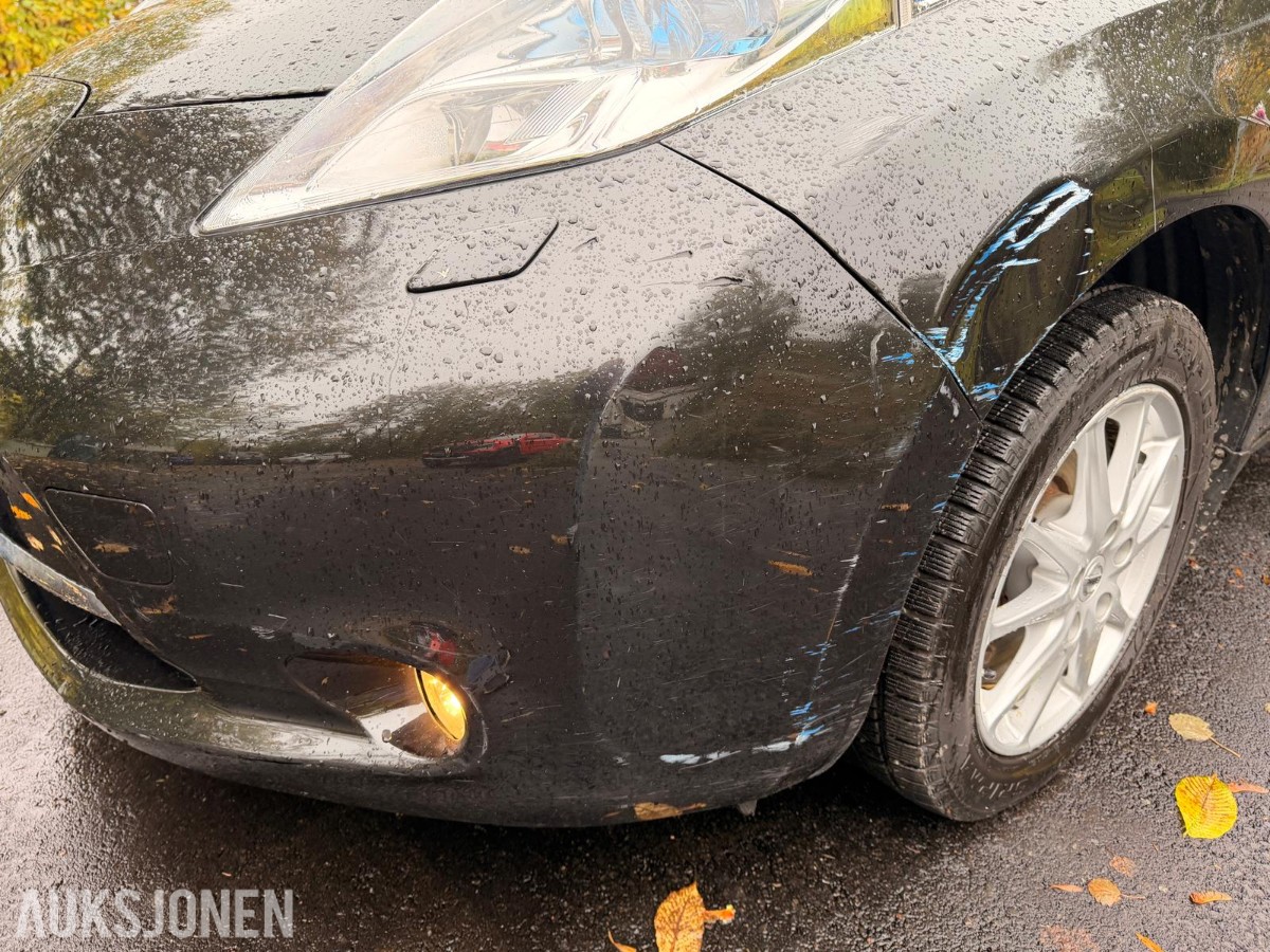 2014 NISSAN LEAF BOSE 360 KAMERA SKINN RATTVARME