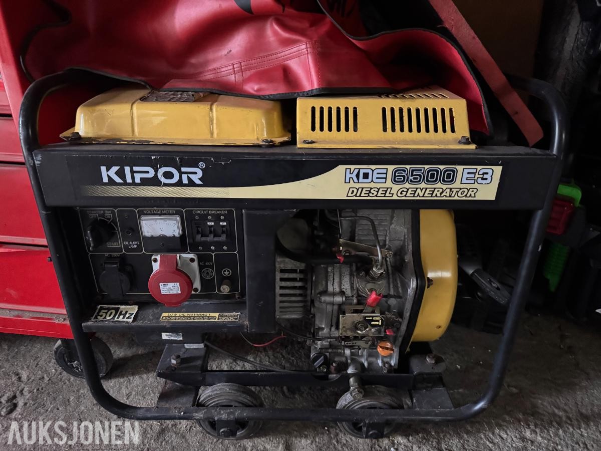 Kipor KDE6500E3 dieselaggregat
