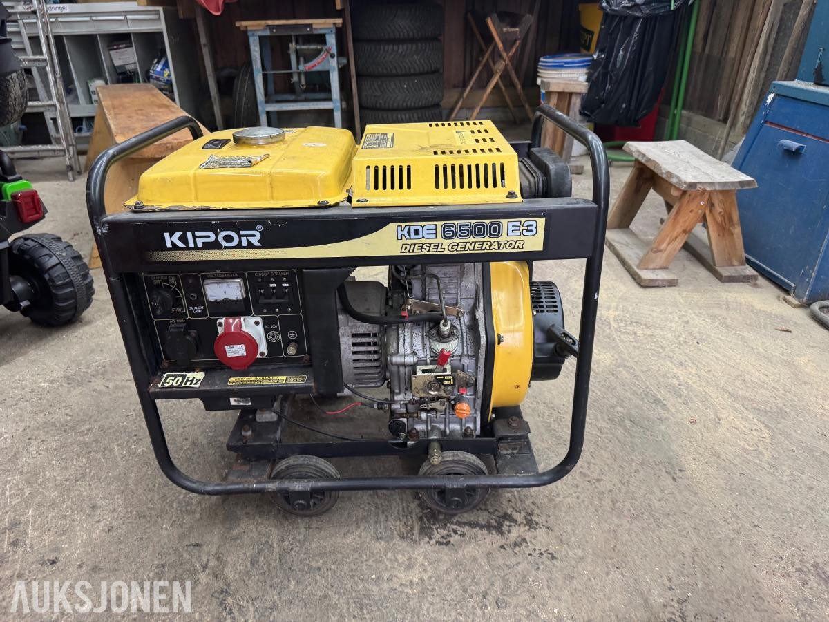 Kipor KDE6500E3 dieselaggregat