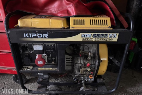 Kipor KDE6500E3 dieselaggregat