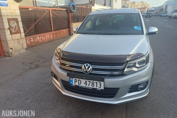 2014 Volkswagen Tiguan R-line 2.0 Diesel 4MOTION, 158000km, Cruisekontroll, Hengerfeste, Skinninteriør, S+V dekk, EU OK 10.2028  