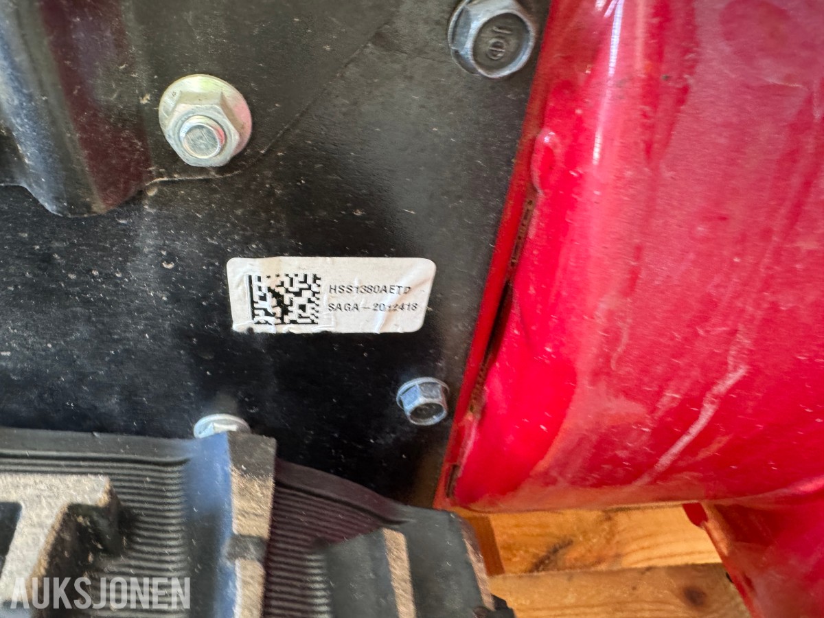 2023 Honda HSS1380AETD beltegående snøfreser - kun 41,6 timer