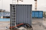 2022 20 fots container innredetsom skifterom med toalett