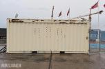 2022 20 fots container innredetsom skifterom med toalett