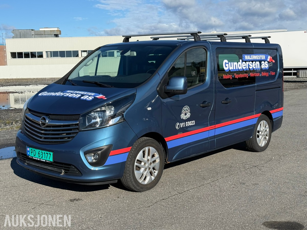 2018 Opel VIVARO 1.6-145 D REP OBJEKT