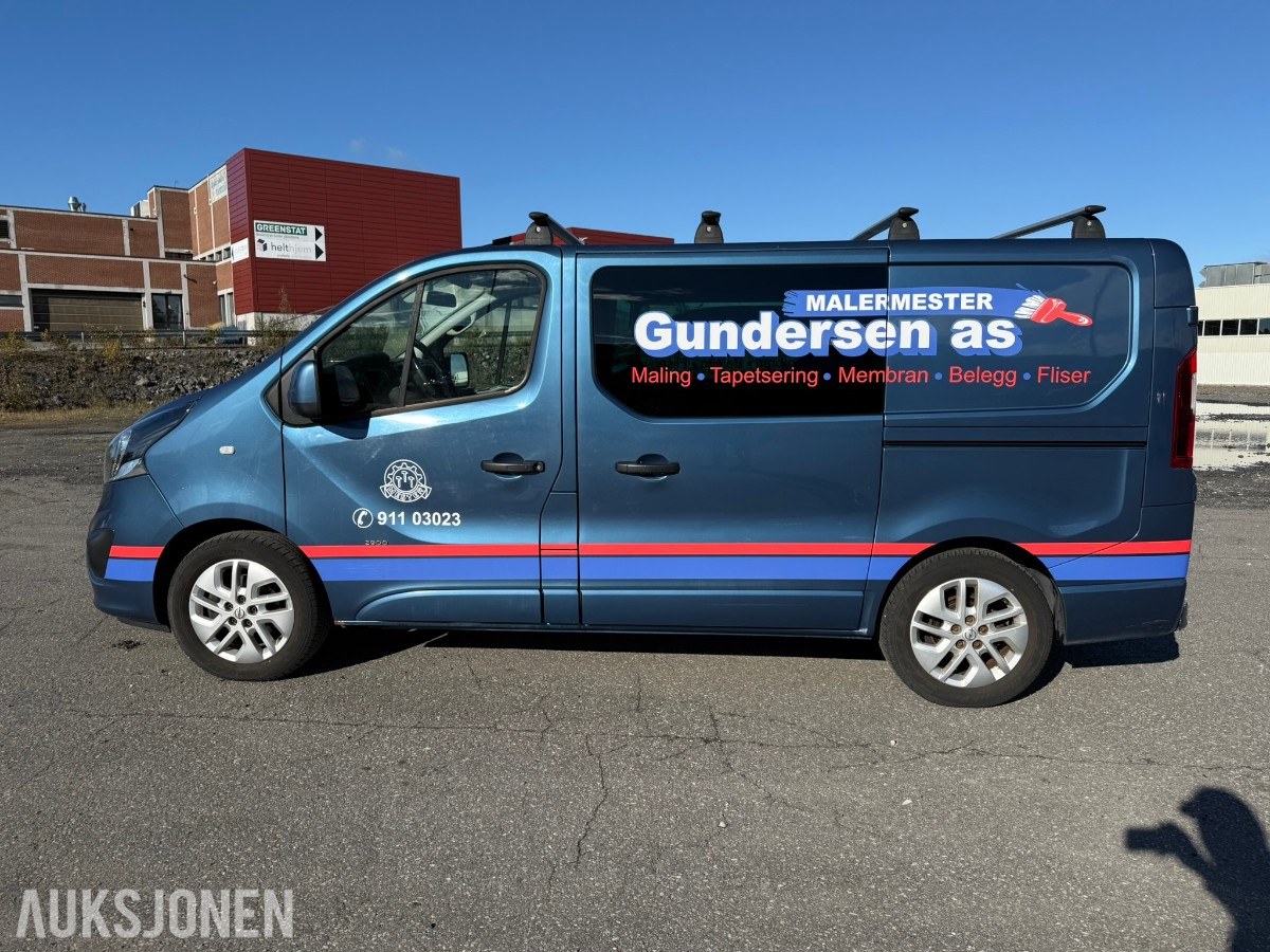 2018 Opel VIVARO 1.6-145 D REP OBJEKT