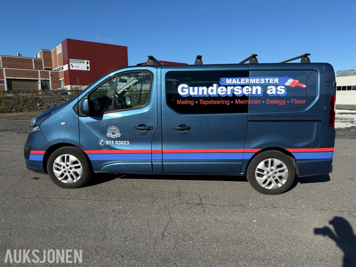2018 Opel VIVARO 1.6-145 D REP OBJEKT