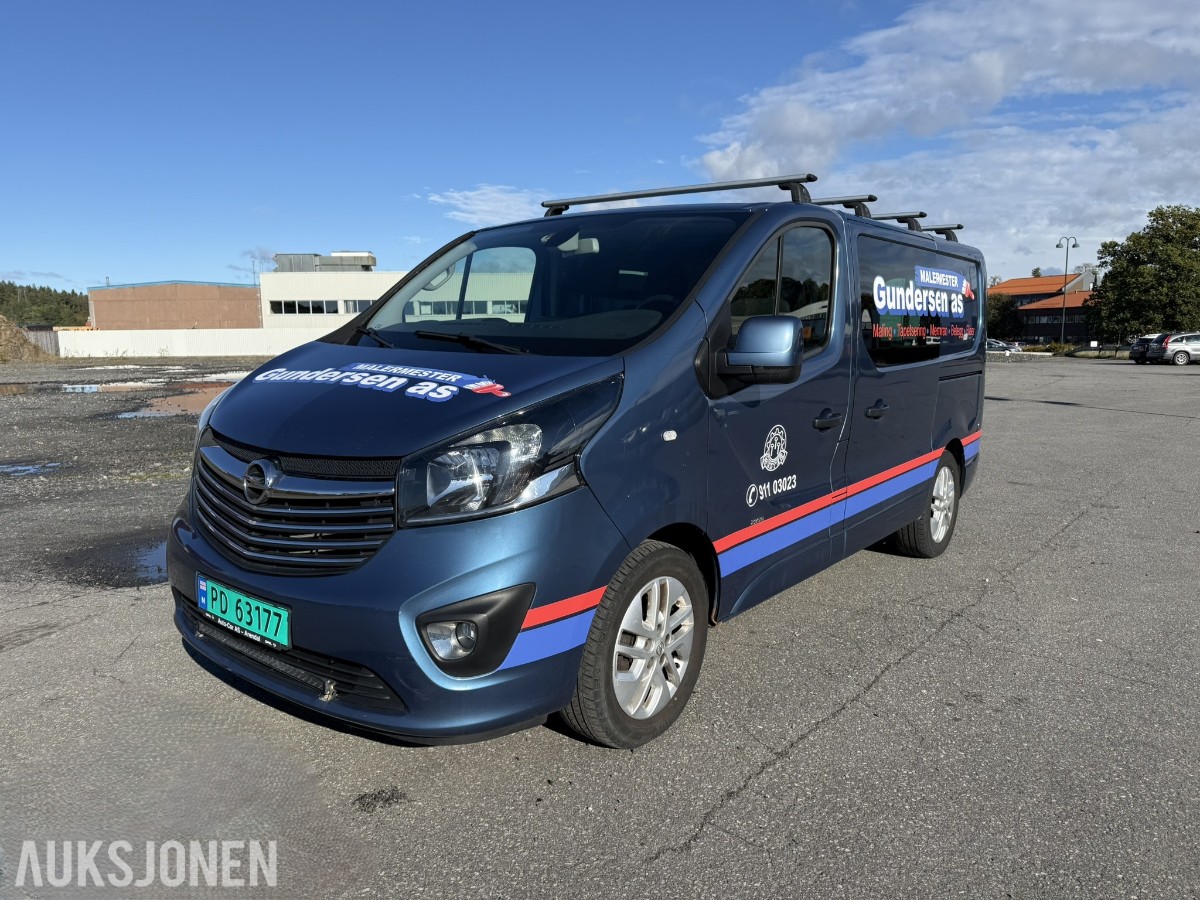 2018 Opel VIVARO 1.6-145 D REP OBJEKT