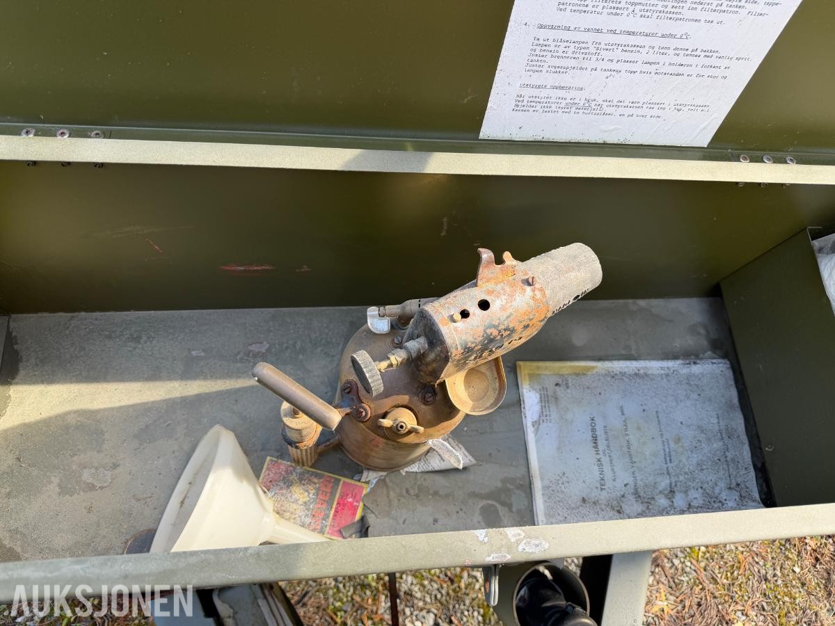Tilhenger med vanntank på 950 Liter