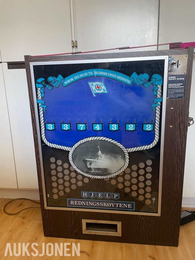 1980 Myntautomat Redningsskjøytene Krones spill