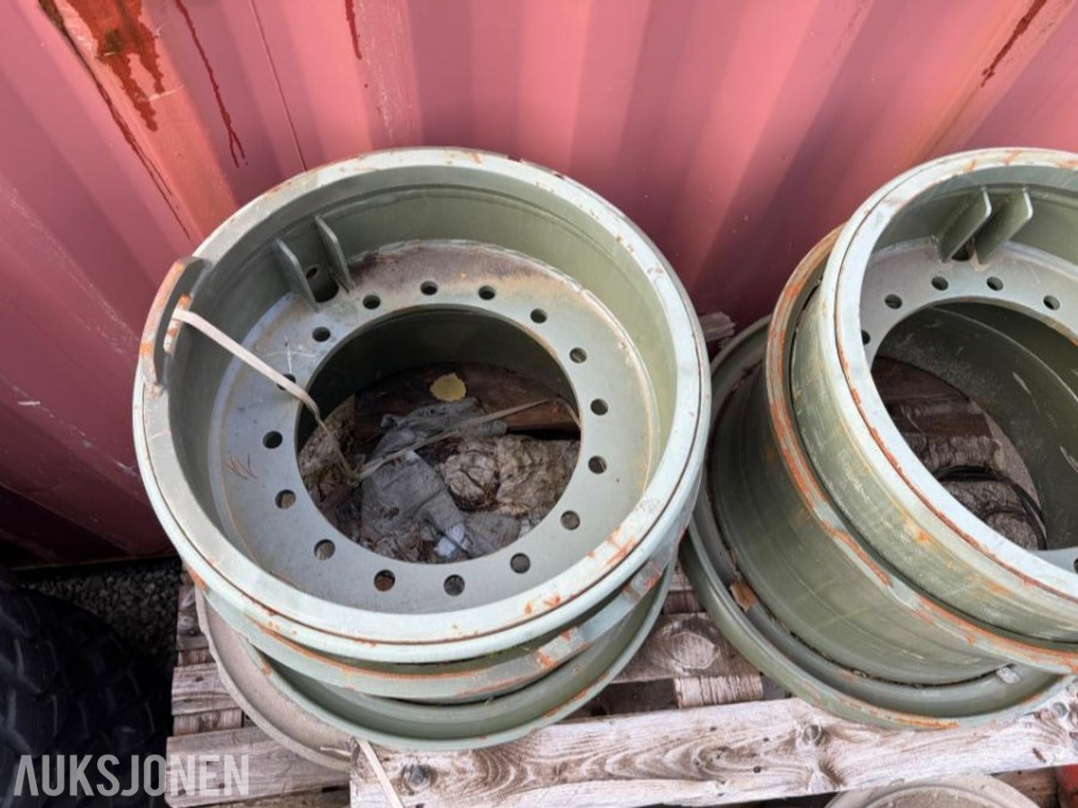 2 x Ubrukte hjullaster felger
