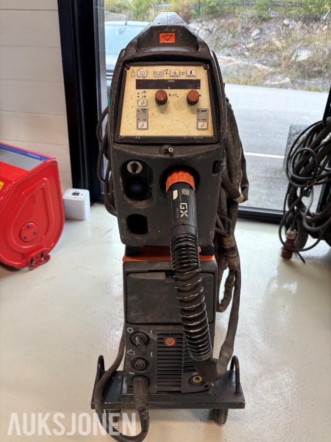 Kemppi Fastmig 420 M/ FastMig MSF 57 trådmater og tralle