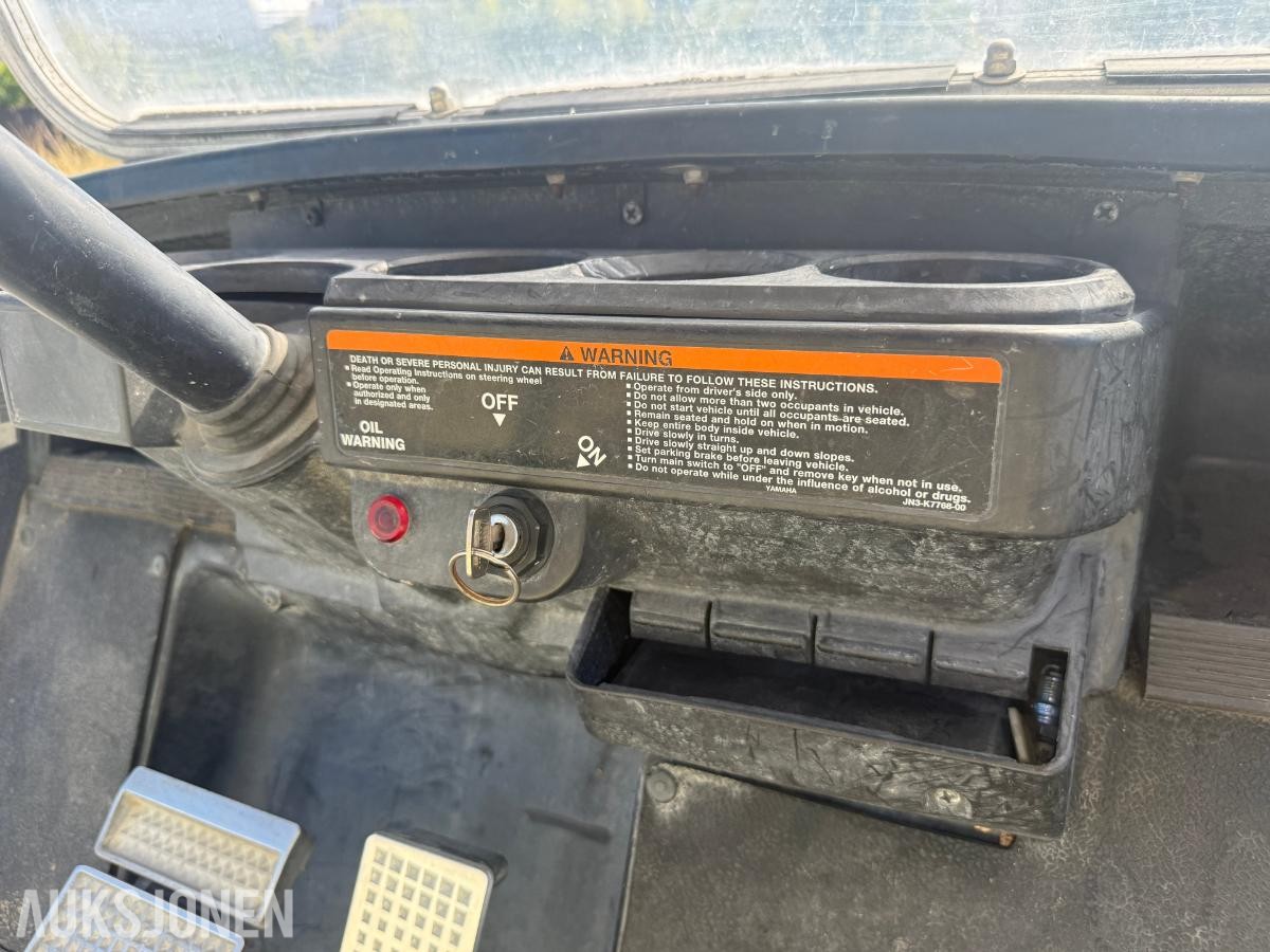 2002 Yamaha G16A bensindrevet golfbil - rep.objekt.