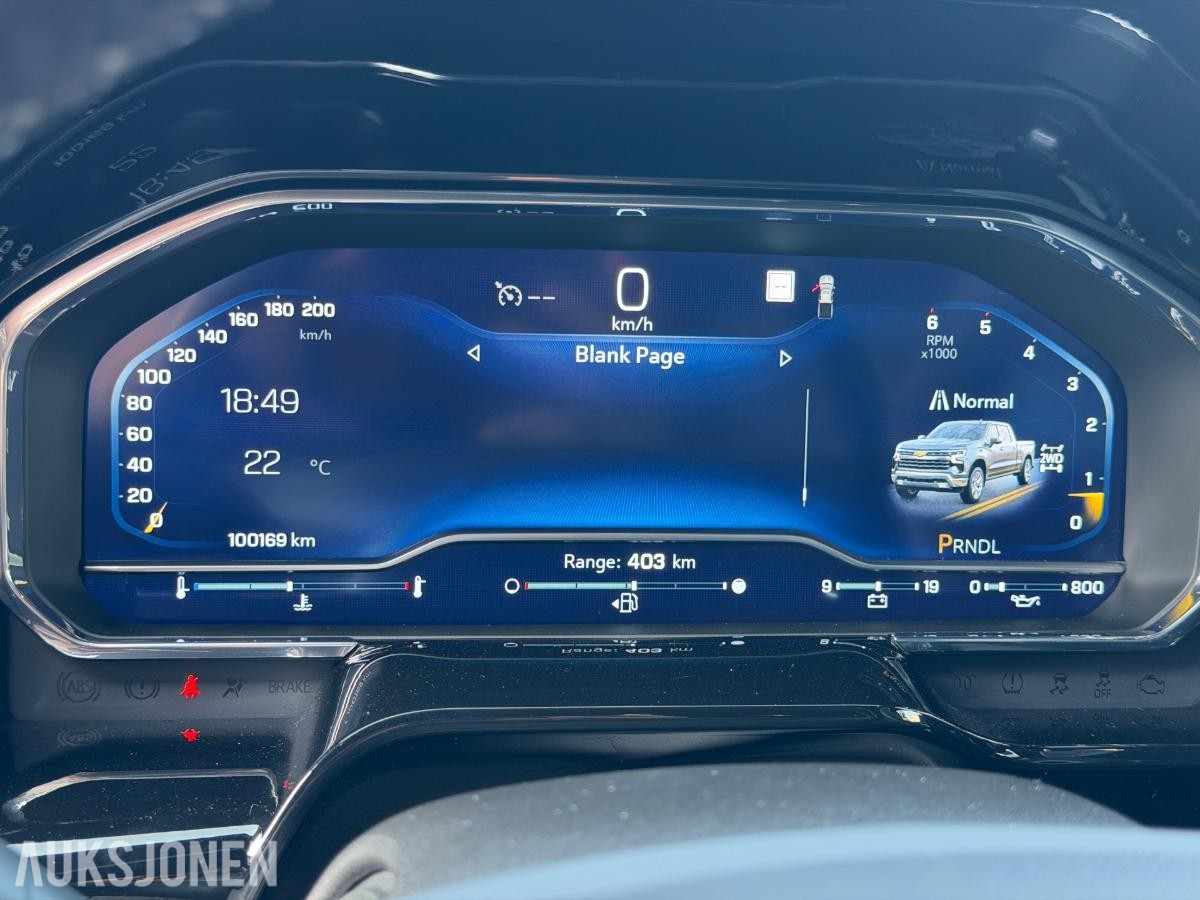 2022 Chevrolet Silverado, 3,0D 281hk 4WD, 106000km