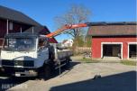 1990 Mercedes-Benz 814 Med tipp og kran