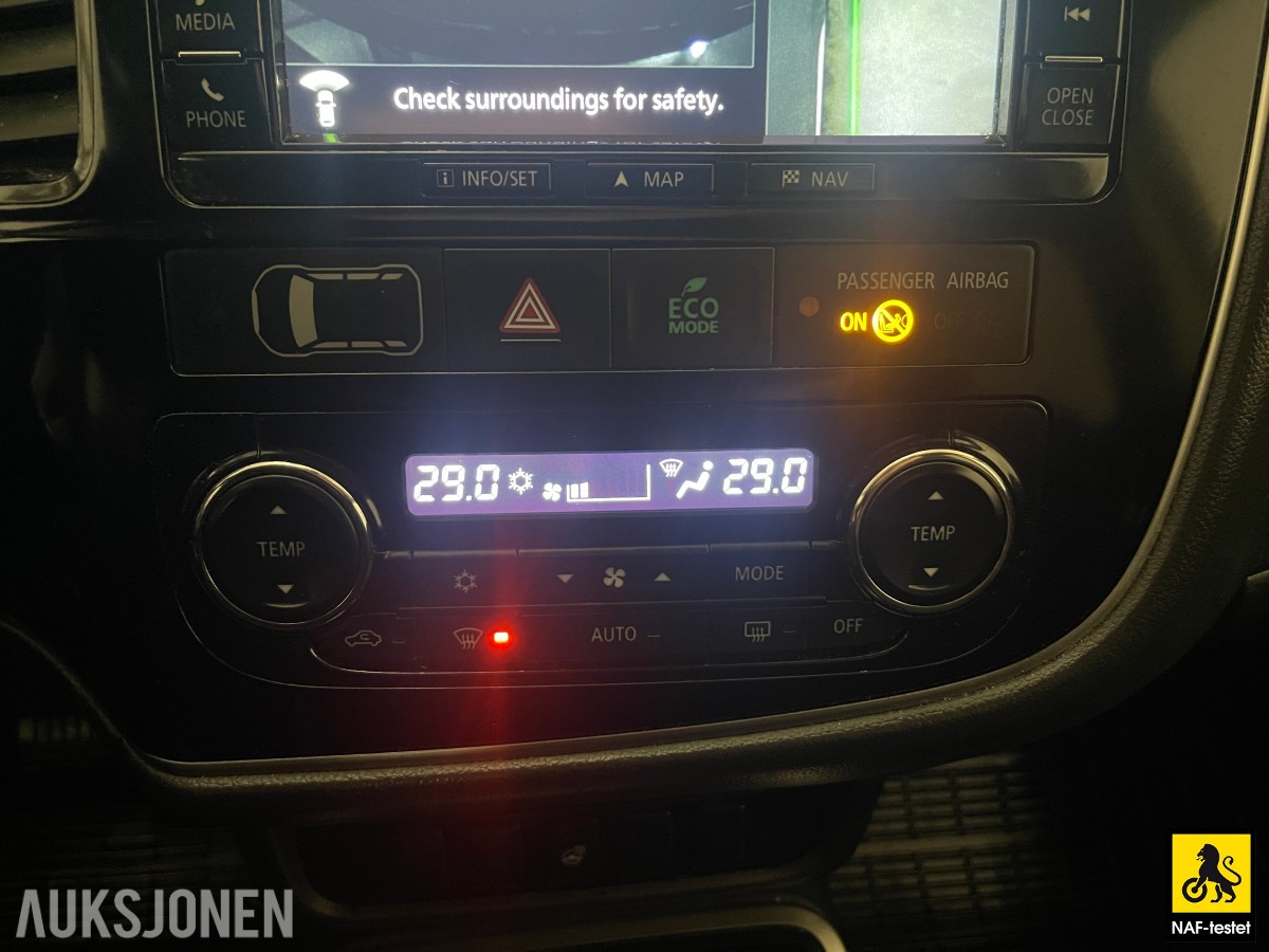 2016 Mitsubishi OUTLANDER PHEV 4WD HENGERFESTE 360 KAMERA CRUISE LED 