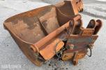 Pusseskuffe med hydraulisk tilt B20 feste