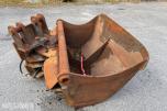 Pusseskuffe med hydraulisk tilt B20 feste