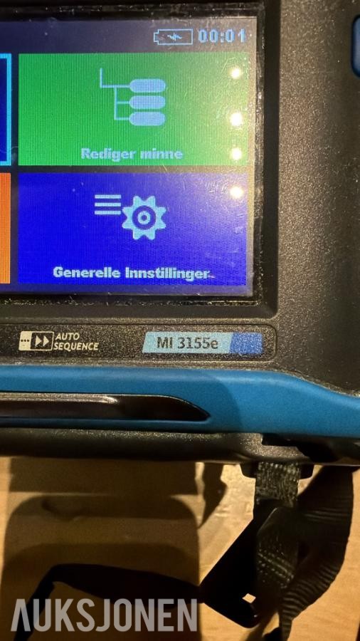 Metrel MI3155 Eurotest XDe – Fullautomatisk installasjonstester Eurotest XDe
