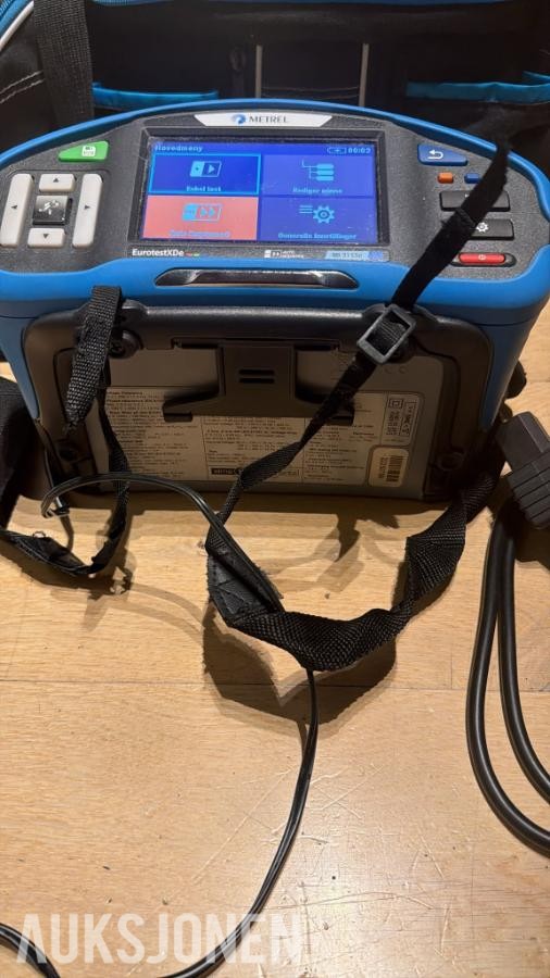 Metrel MI3155 Eurotest XDe – Fullautomatisk installasjonstester Eurotest XDe
