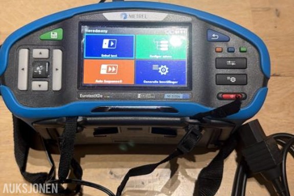 Metrel MI3155 Eurotest XDe – Fullautomatisk installasjonstester Eurotest XDe
