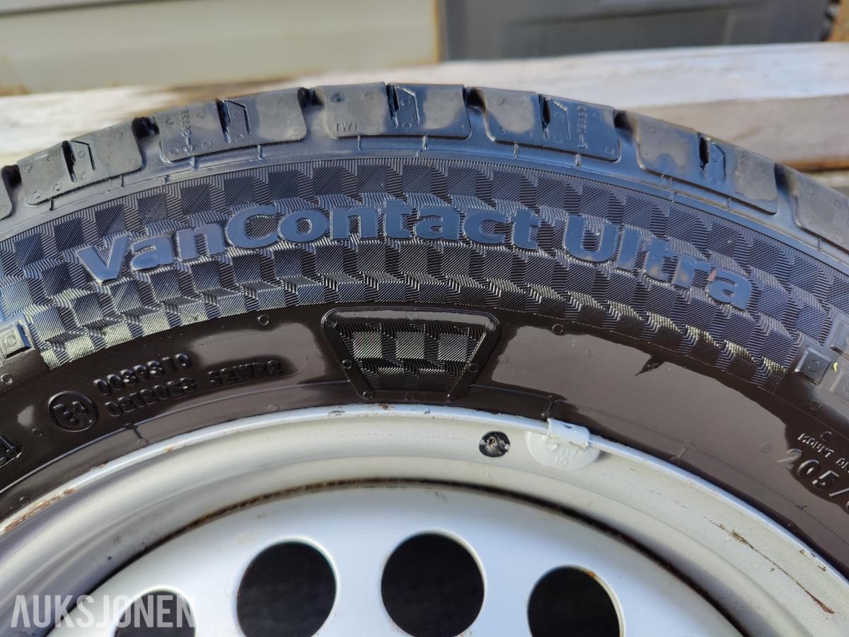 2024 Volkswagen Transporter sommerhjul, som nye Continental VanContact Ultra
