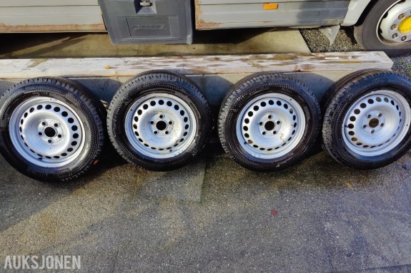 2024 Volkswagen Transporter sommerhjul, som nye Continental VanContact Ultra
