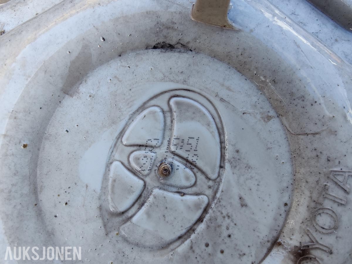2018 Hjulkapsler Toyota varebil 17'' Original Toyota *Ingen minstepris*