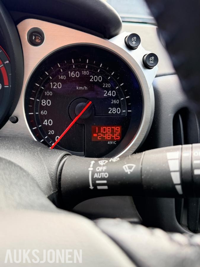2009 NISSAN 370Z 3.7 V6 330HK MANUELL EU-GODKJENT TIL 09.2028