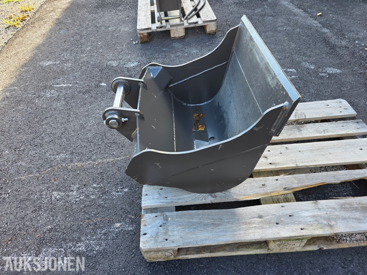 Gravemaskin skuffe S40 feste