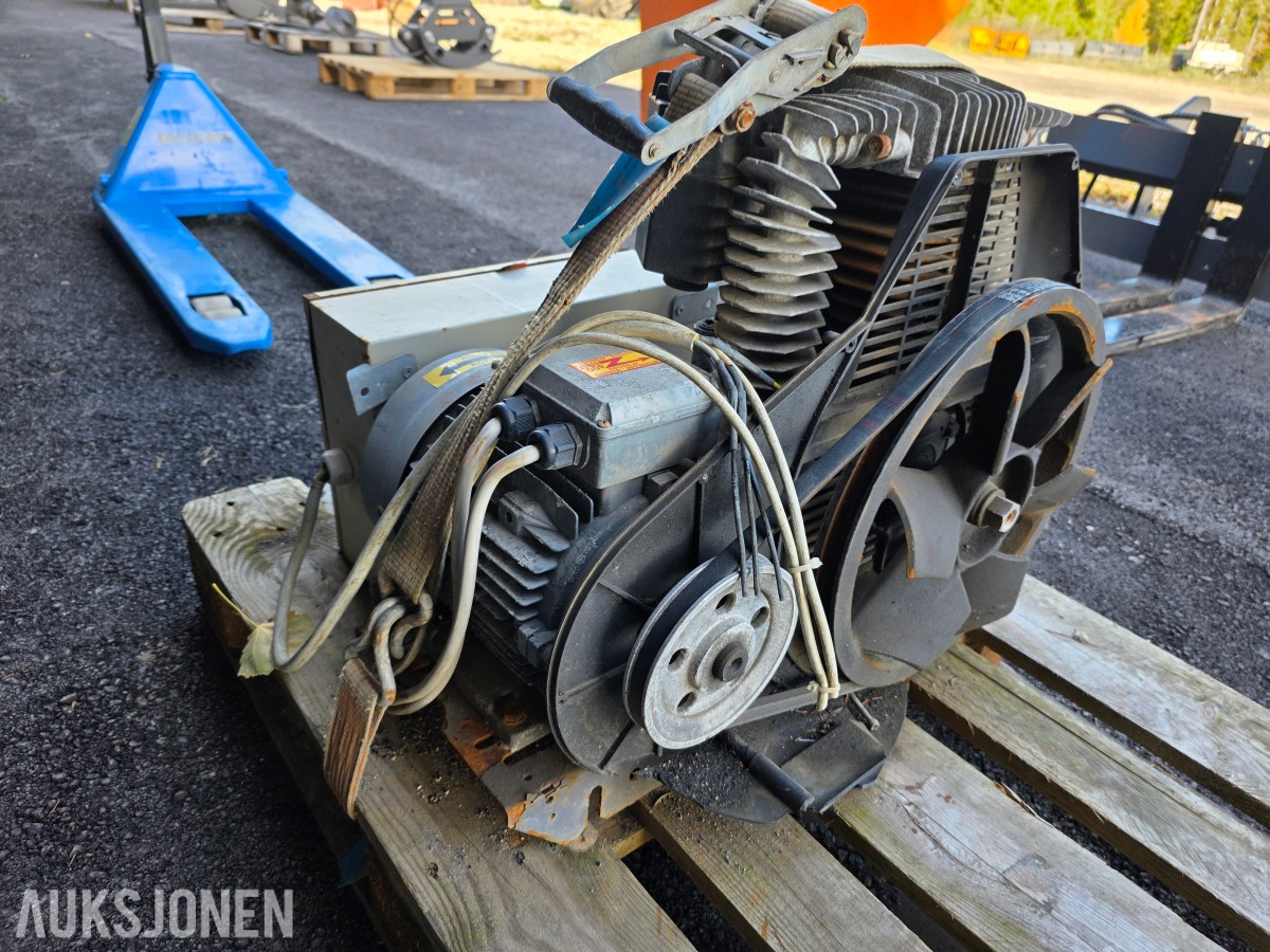 Luft kompressor uten tank