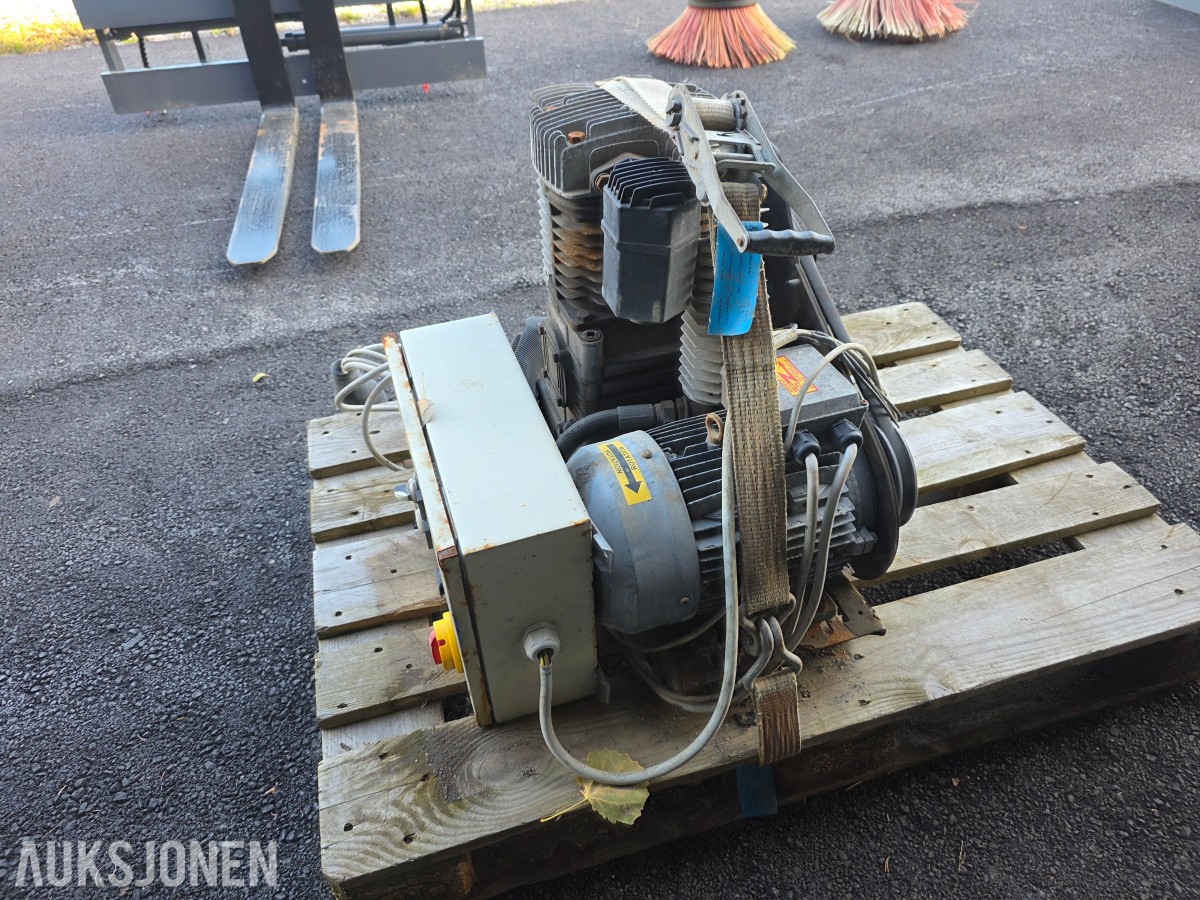 Luft kompressor uten tank