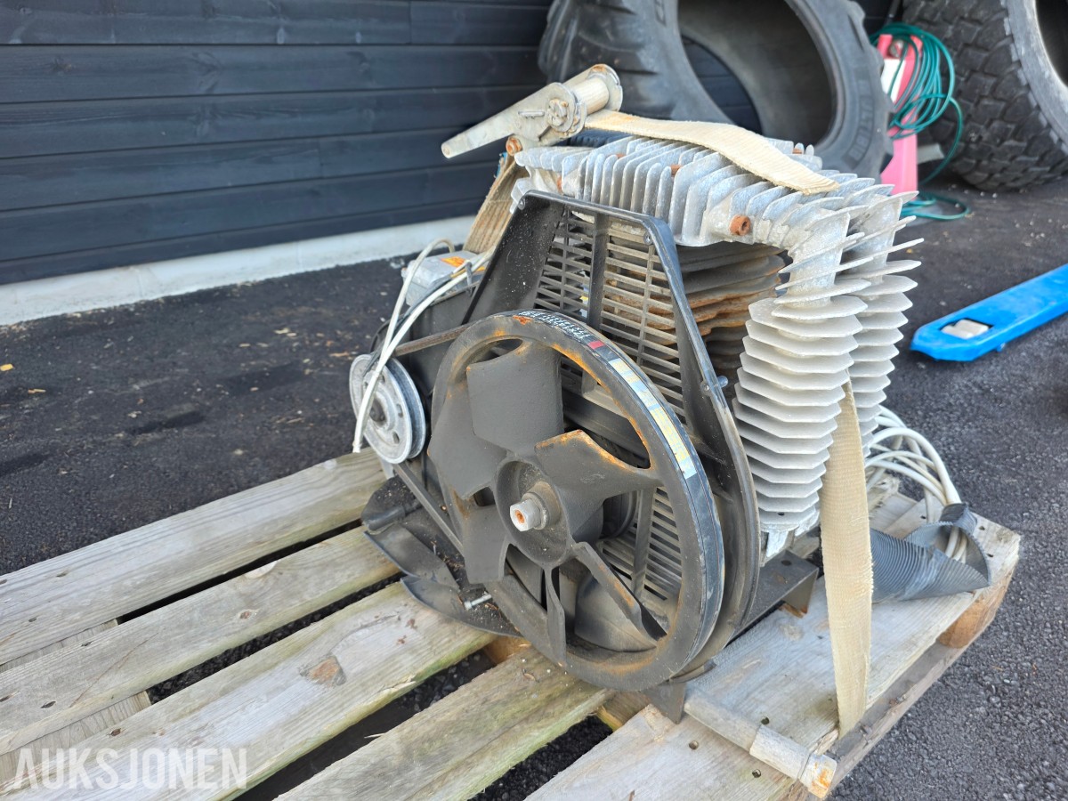 Luft kompressor uten tank
