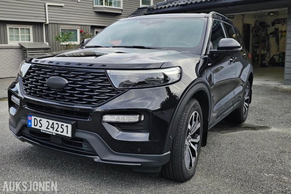 2023 Ford Explorer V6 EcoBoost PHEV 457 HK 4X4 ST-LINE 7-SETER B&O HENGERFESTE ACC 360-KAMERA