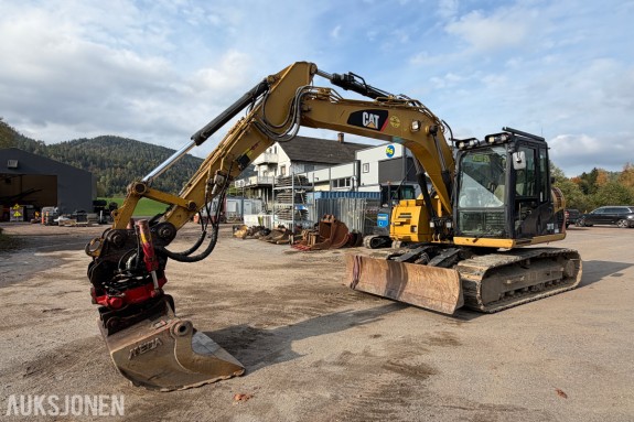 2011 Caterpillar 311D LRR beltegraver - Tiltrotator RT40B - Gjerstad hurtigfeste - Skuffe - Doserblad - Stålbelter
