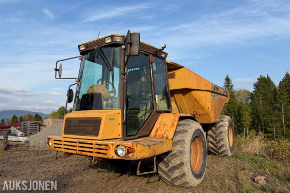 2001 Hydrema 912 dumper - 8 005 timer - 91 kW - 6 500 kg - Lukket førerhytte - ZF girkasse