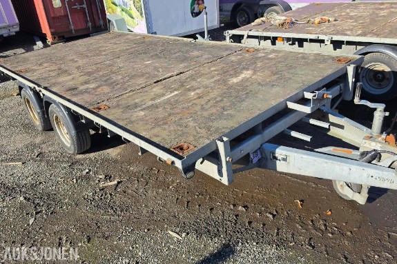 2007 Ifor Williams Flatbed tilhenger - 3500 kg / 2780 kg nyttelast