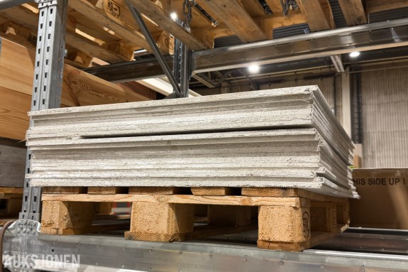 Knauf Aquapanel Cement Board Outdoor - Sementbaserte plater - Fasade og våtrom - Stabel med flere plater